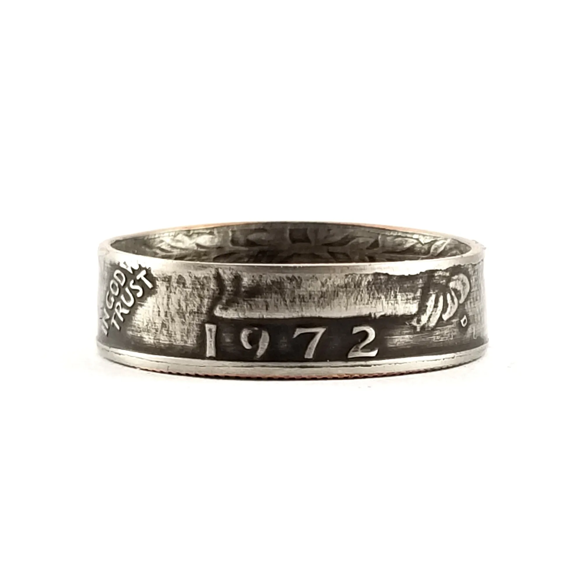 1972 Washington Quarter Coin Ring