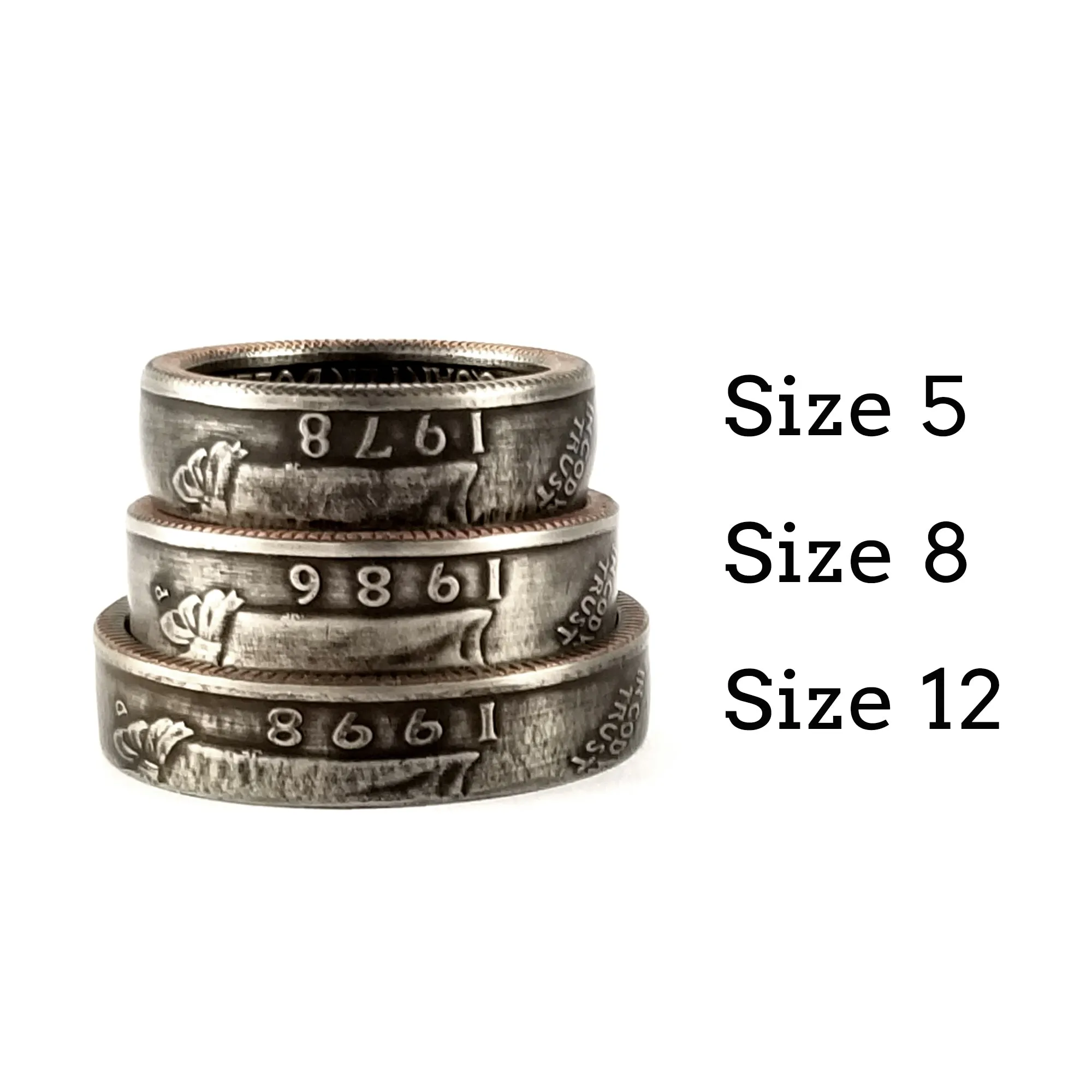 1983 Washington Quarter Coin Ring