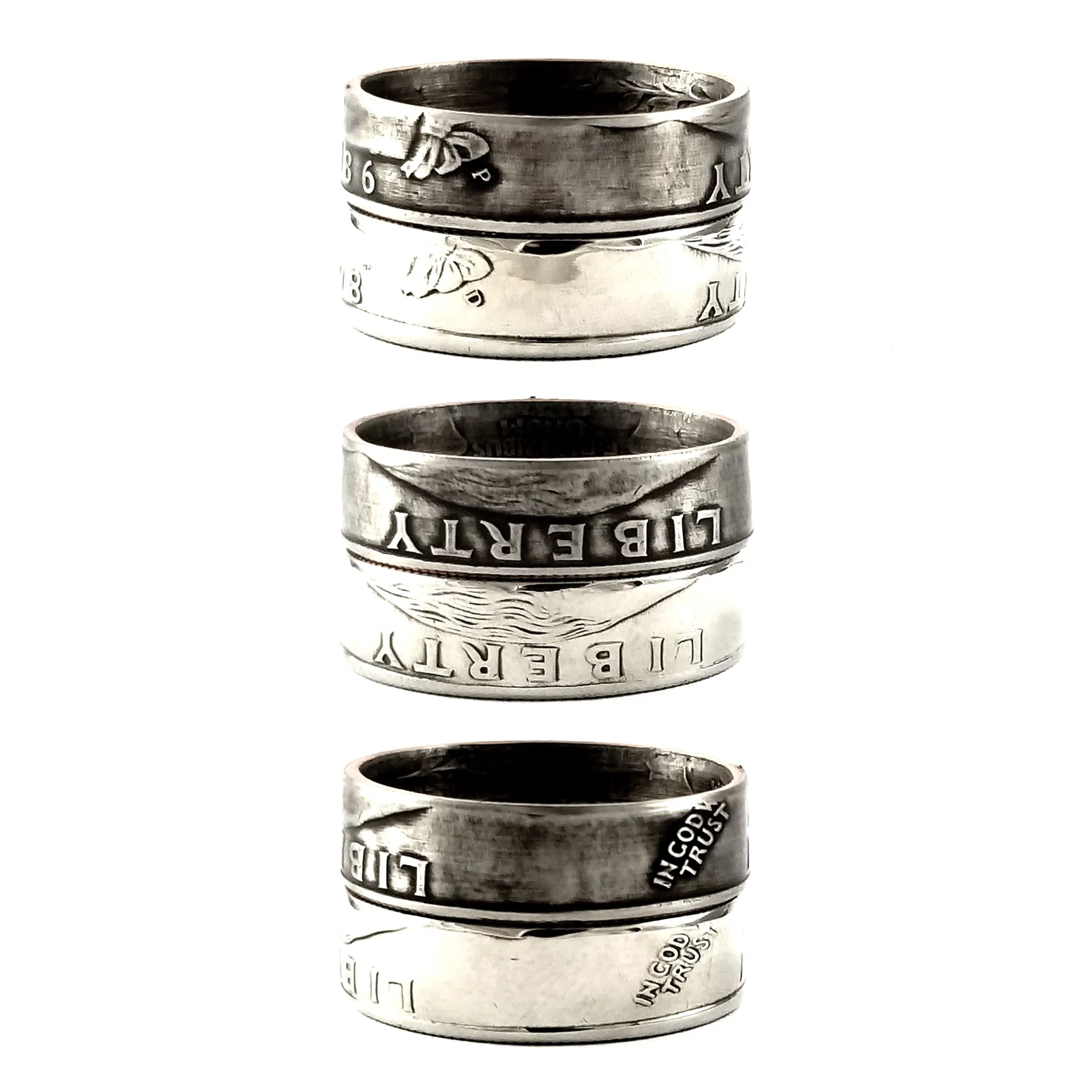 1983 Washington Quarter Coin Ring