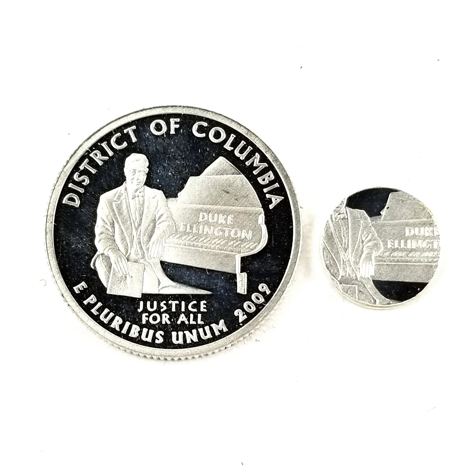 90% Silver District of Columbia Quarter Ring