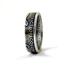 90% Silver District of Columbia Quarter Ring