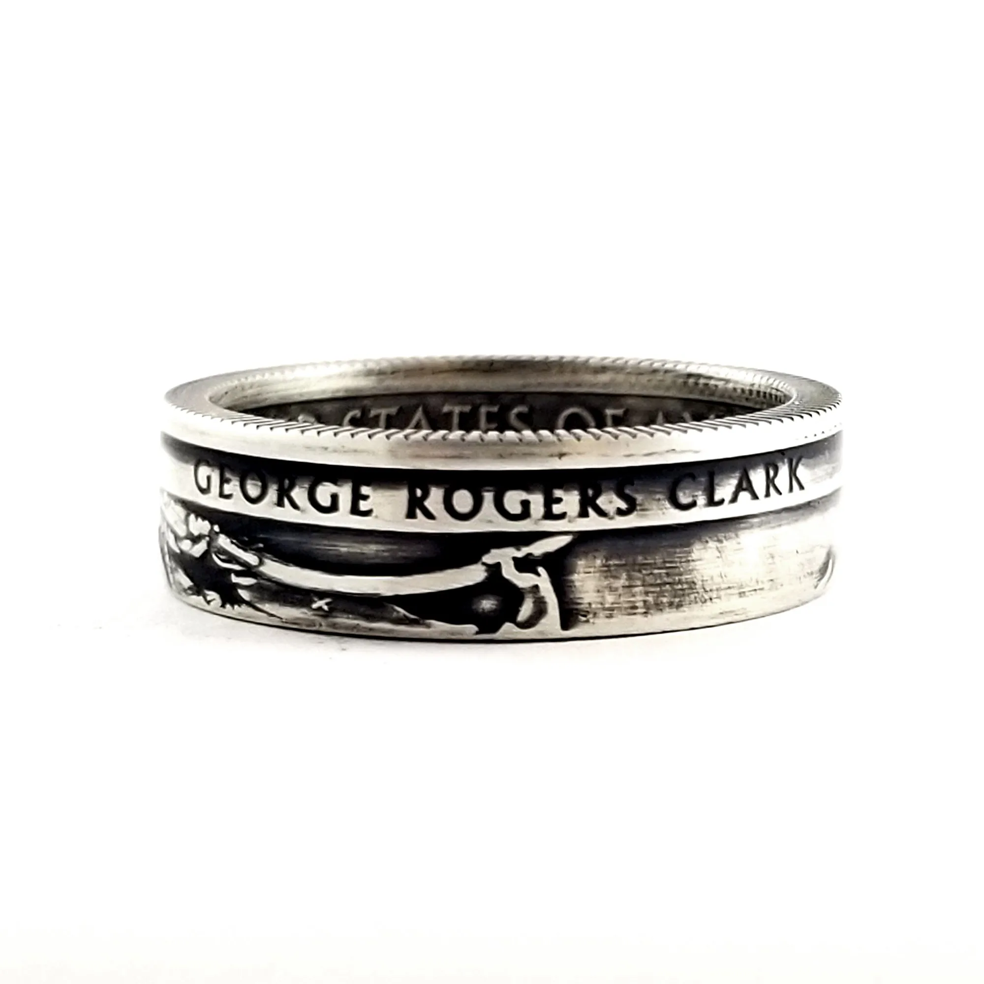 90% Silver George Rogers Clark National Park Quarter Ring