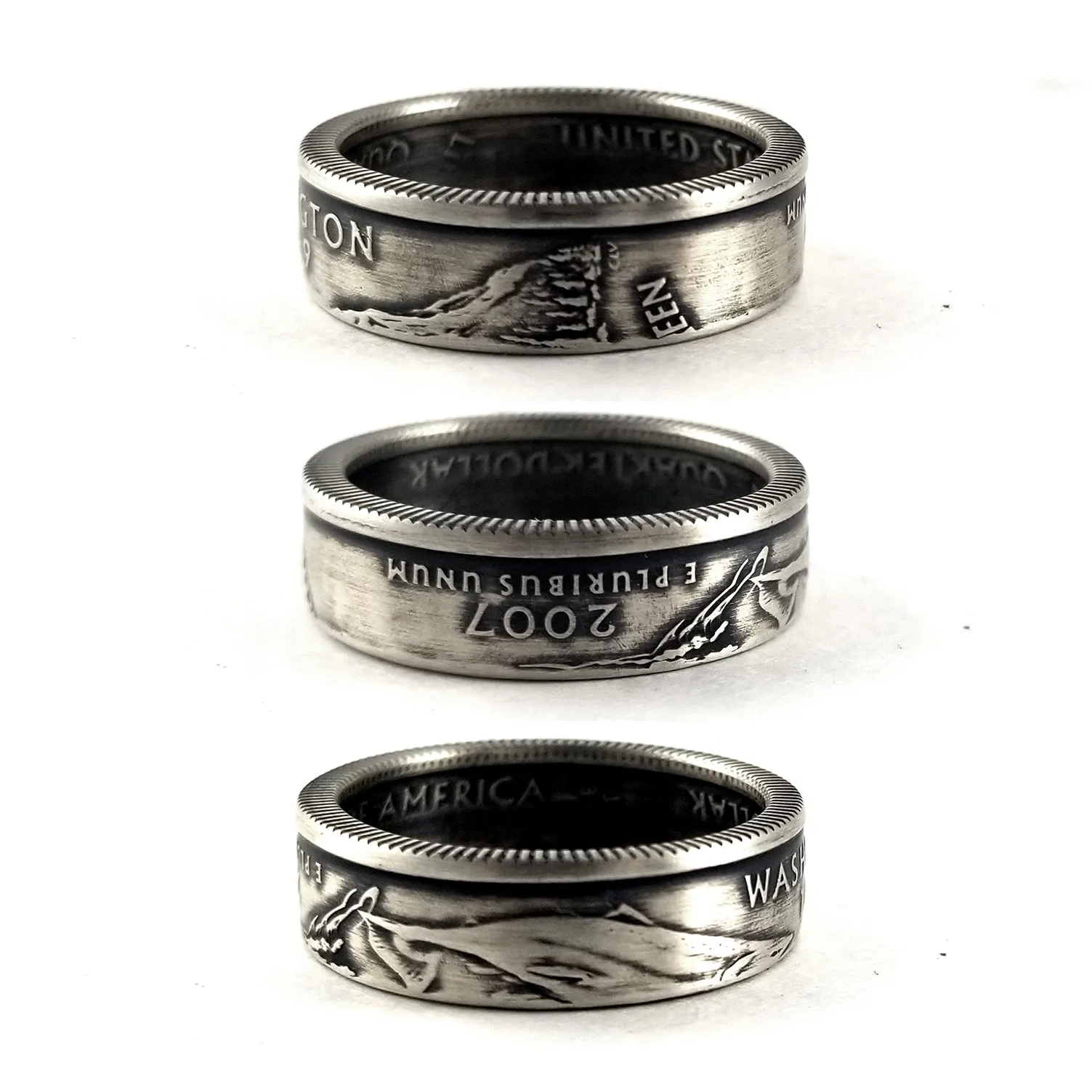 90% Silver Washington State Quarter Ring