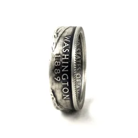 90% Silver Washington State Quarter Ring