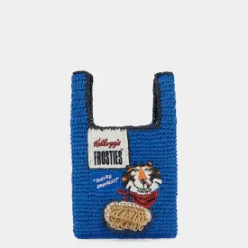 Anya Brands Frosties Raffia Mini Tote