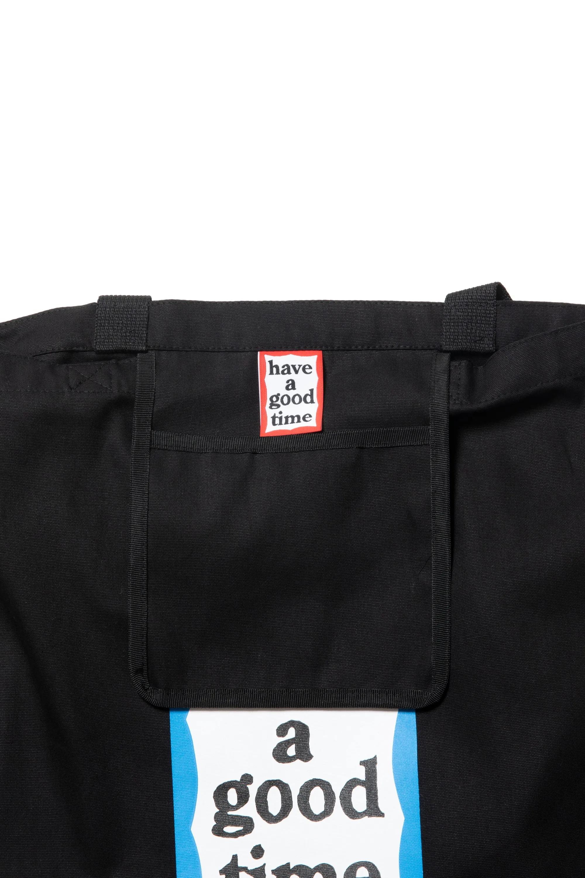 BLUE FRAME 2WAY TOTE BLACK