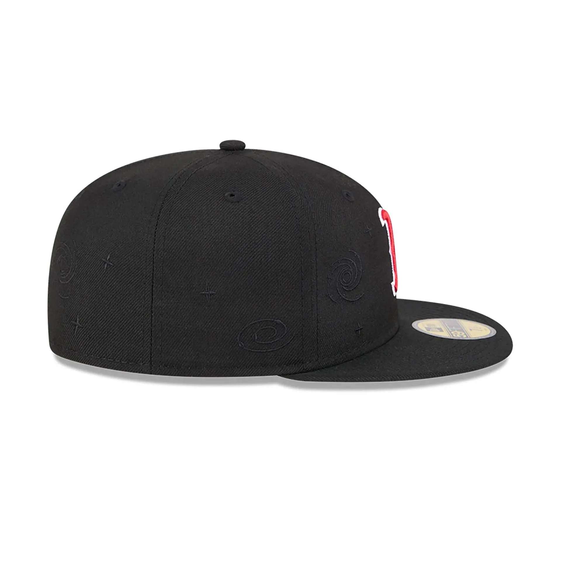 Boston Red Sox Global Black 59FIFTY Fitted Cap