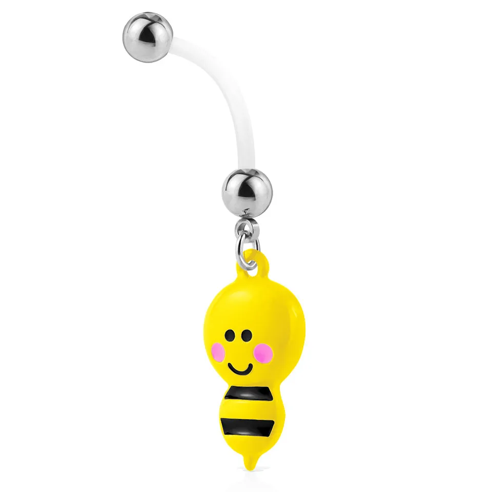 Bumble Bee Maternity Belly Rings