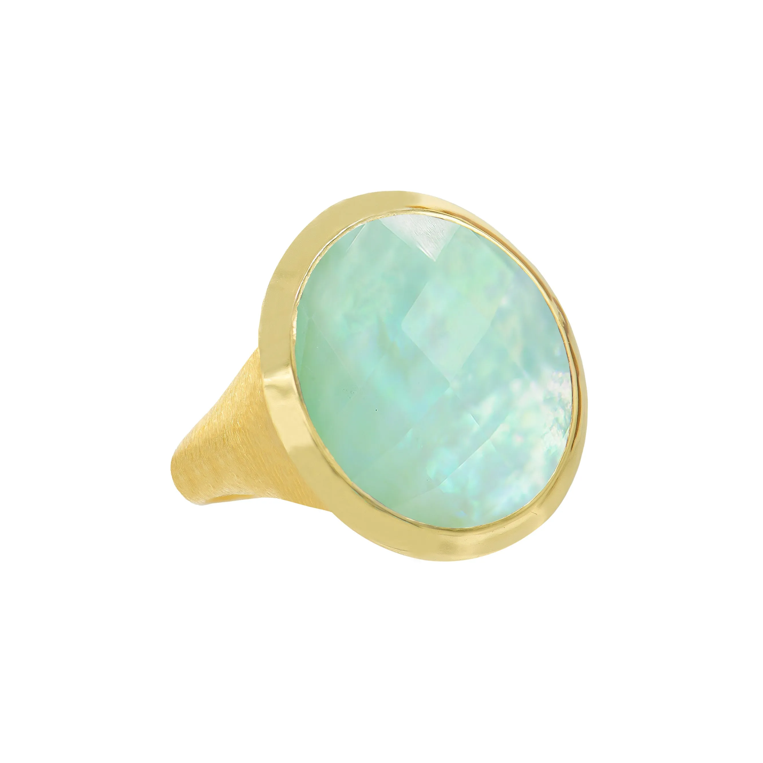 Dalila Round Statement Ring