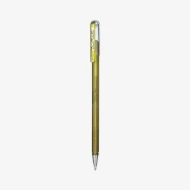 DUAL METALLIC ROLLER GEL PEN // GOLD