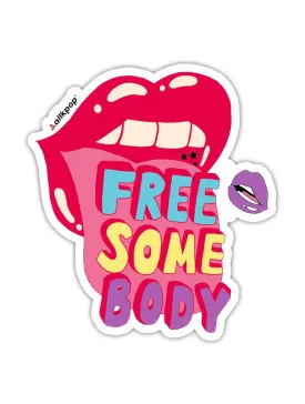 Free Somebody Sticker