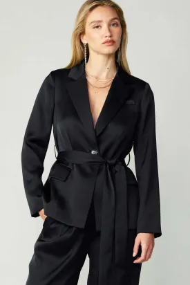 Satin Robe Blazer