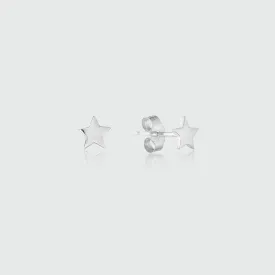 Soho Sterling Silver Mini Star Stud Earrings