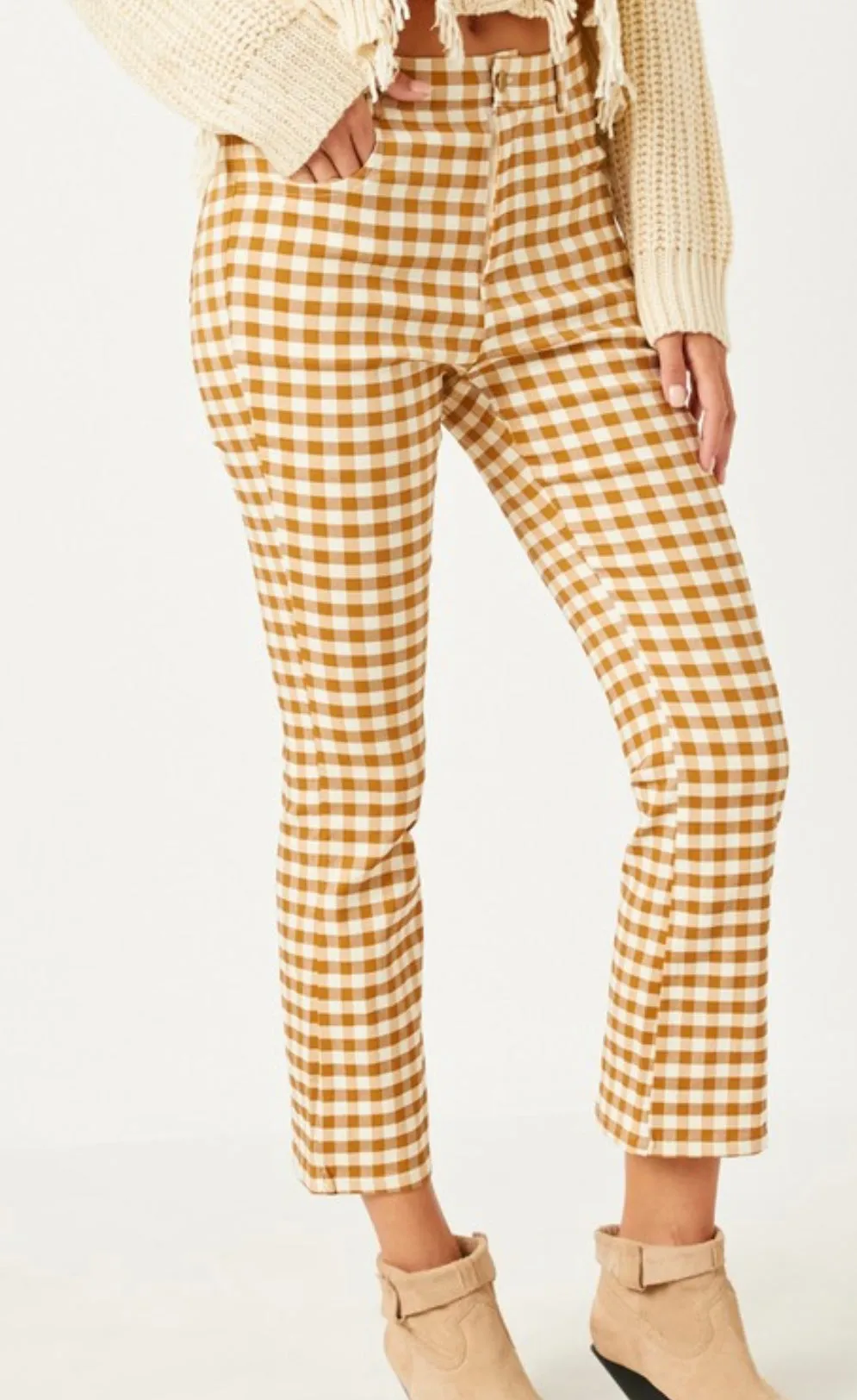 The Sandy Checkerboard Pants