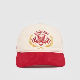 Yacht Club Hat (Cream/Red)